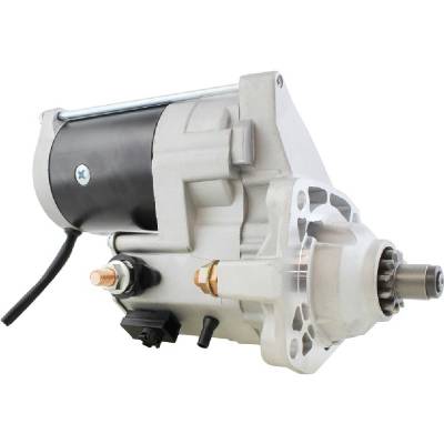 Rareelectrical - New 24V 7.5Kw 11 Tooth Starter Motor Compatible With John Deere Marine 6081Afm75 Engine 19847E5 - Image 2