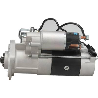 Rareelectrical - New 12V Starter Compatible With Mitsubishi Heavy Duty Trucks 4.9L 5.9L M3t90271 M3t90273 M008t55171 - Image 6