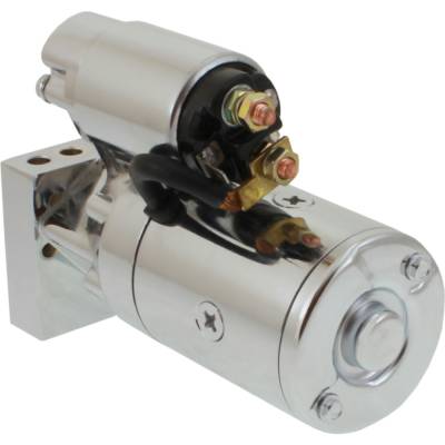 Rareelectrical - New 12V Chrome Starter Fits Chevrolet Corvette 1956-86 Del Ray 57-58 S114254s1bx - Image 8