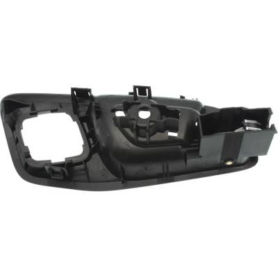 Rareelectrical - Front Driver Side Interior Door Handle Compatible With 2013-2016 Ford Escape Black Bezel With Silver - Image 5