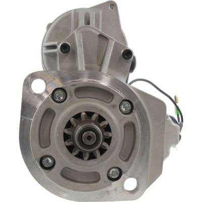 Rareelectrical - New 24V Cw 11Tooth Starter Motor Compatible With Hitachi 8-97220-297-4 8-97220-297-2 8972202974 - Image 1