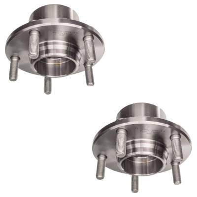 Rareelectrical - 2-Pack Front Hub Assembly Abs Compatible With Mazda 3 2004-2008 2.0L 2.3L L4 5 Lug 36-Spline Pair - Image 3