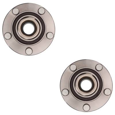 Rareelectrical - 2-Pack Front Hub Assembly Abs Compatible With Mazda 3 2004-2008 2.0L 2.3L L4 5 Lug 36-Spline Pair - Image 4