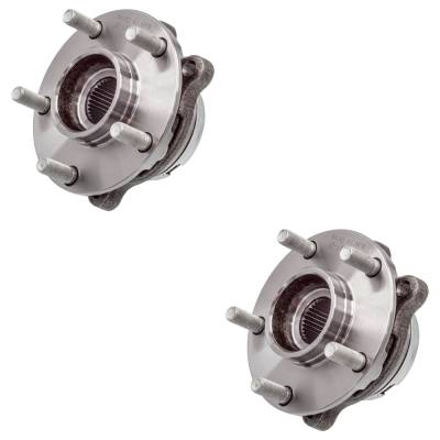 Rareelectrical - 2-Pack Front Hub Assembly Abs Compatible With Nissan Murano 2009-2012 Quest 2011 3.5L V6 5 Lug Pair - Image 3
