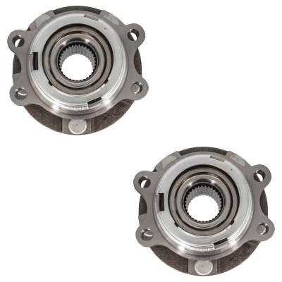 Rareelectrical - 2-Pack Front Hub Assembly Abs Compatible With Nissan Murano 2009-2012 Quest 2011 3.5L V6 5 Lug Pair - Image 4
