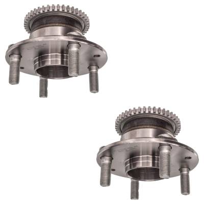 Rareelectrical - 2-Pack Rear Hub Assembly Compatible With Mazda Miata Mx-5 1990-2005 1.6L 1.8L L4 Non-Abs 4 Lug Pair - Image 2