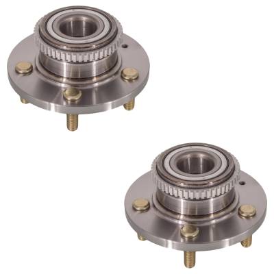 Rareelectrical - 2-Pack Rear Hub Assembly With Abs Compatible With Hyundai Santa Fe 2001-2006 2.4L 2.7L 3.5L 5 Lug - Image 2