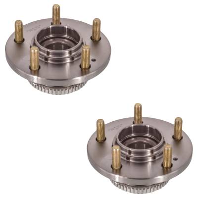 Rareelectrical - 2-Pack Rear Hub Assembly With Abs Compatible With Hyundai Santa Fe 2001-2006 2.4L 2.7L 3.5L 5 Lug - Image 3
