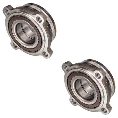Rareelectrical - 2-Pack Rear Hub Assembly Abs Compatible With Bmw M2 2016-2021 M3 M4 M5 M6 2006-2021 4 Lug Pair - Image 1