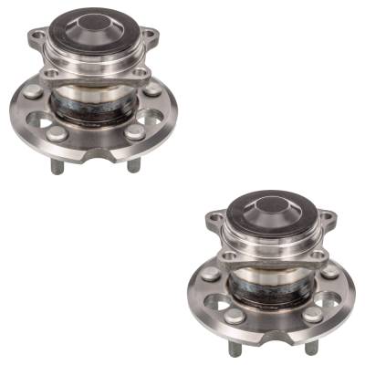 Rareelectrical - 2-Pack Rear Hub Assembly Compatible With Toyota Rav4 1996-2003 2.0L 2.4L L4 Non-Abs 5 Lug Pair - Image 2