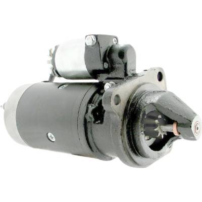 Rareelectrical - New 12V Starter Compatible With Fiat-Hesston Tractor 100.90 8065 8365 8055 63216896 63216898 - Image 2