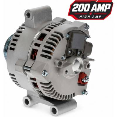 Rareelectrical - New Alternator High Amp 200 Amp Compatible With 96 01 Ford Ranger 4.0 V6 F2pu-10346-Af Gl-381 - Image 7