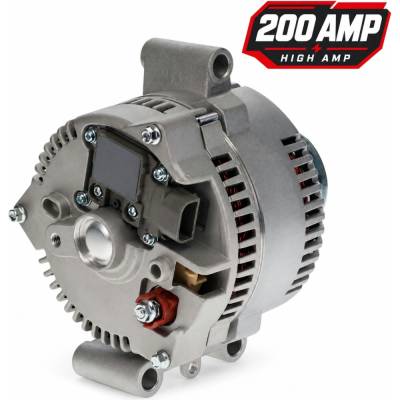 Rareelectrical - New Alternator High Amp 200 Amp Compatible With 92 04 Ford F-Series Pickup 334-2253 334-2254 - Image 8