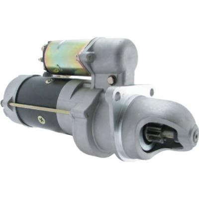 Rareelectrical - New 12V Starter Motor Compatible With Champion Grader 92-98 710A 716A Cummins 02-23-1001 3918376 - Image 7