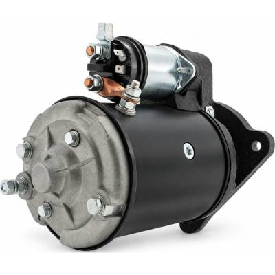 Rareelectrical - New 12V 10-Tooth Starter Compatible With 1975-1985 Allis Chalmers 7000 7010 7020 8010 Farm Tractor - Image 4