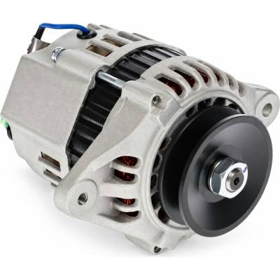 Rareelectrical - 12 Volt 40A Alternator Compatible With 1994-1998 John Deere 4475 6675 7775 Skid Steer Diesel - Image 3